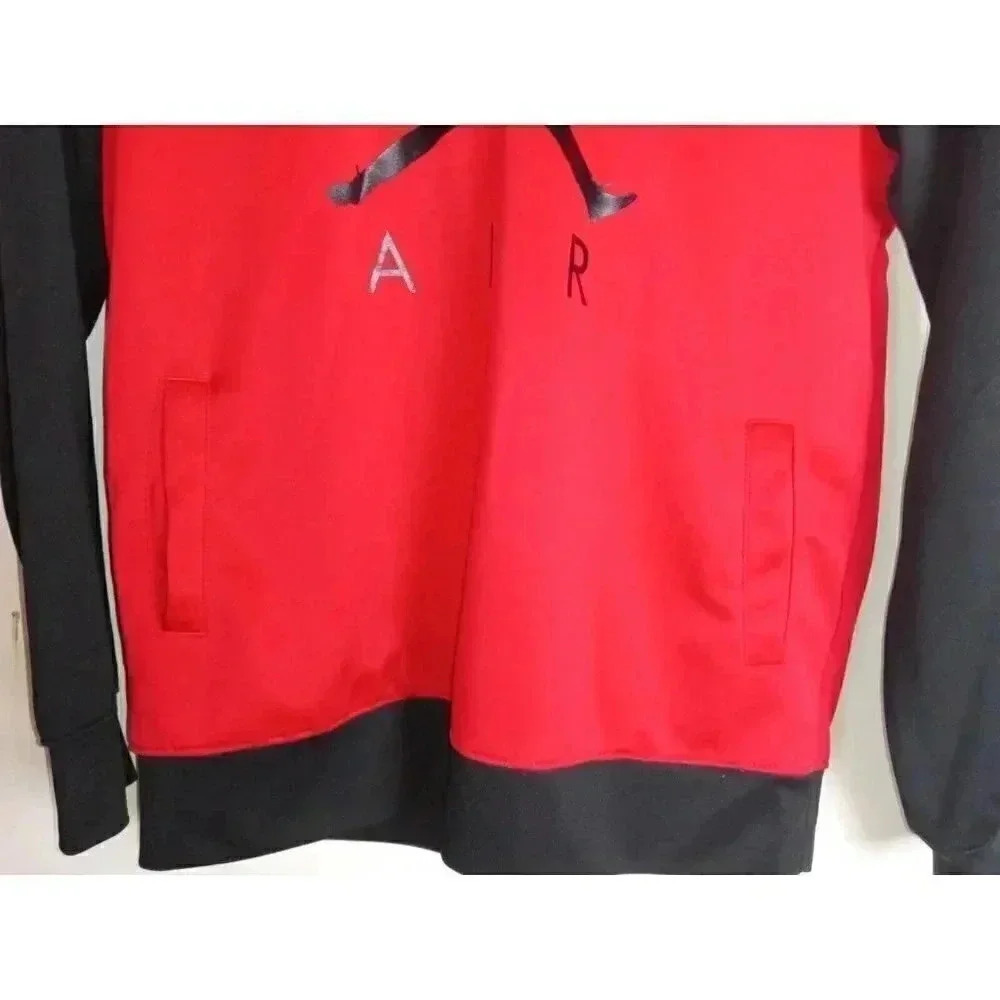 Jordan Therma- Fit Red & Black Hooded Sweatshirt Boy's/ Kid's Size XL - Picture 4 of 8